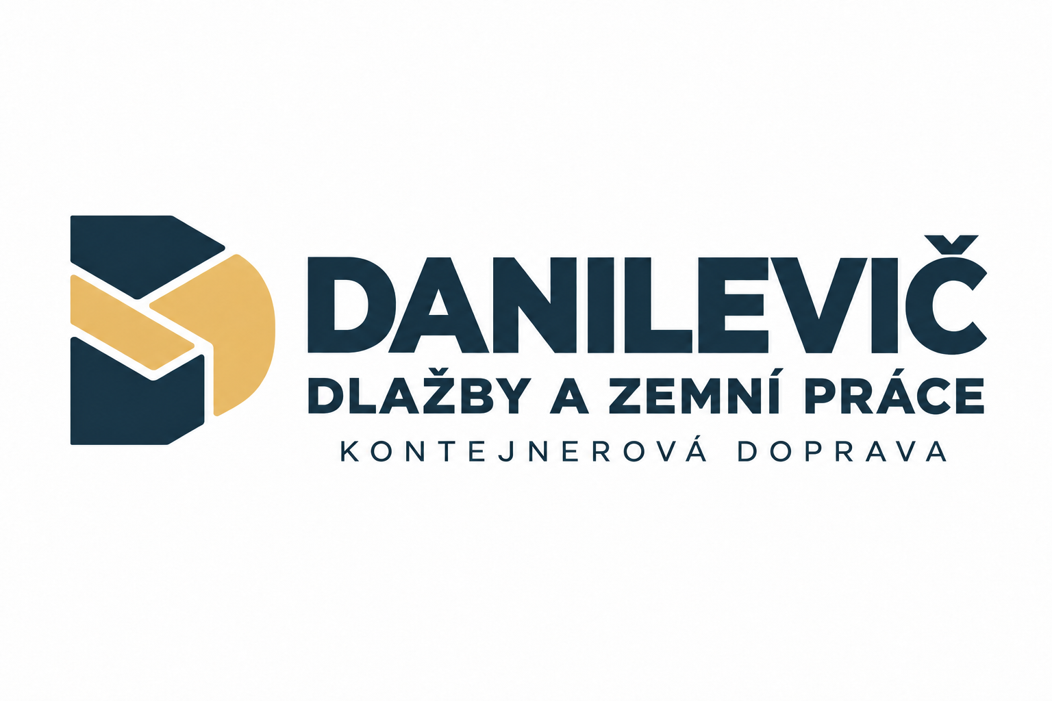 DANILEVIČ — Dlažby a zemní práce · Kontejnerová doprava